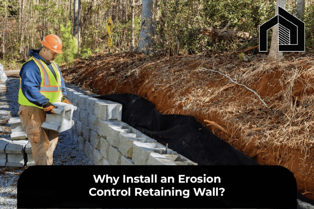 erosion control retaining wall
